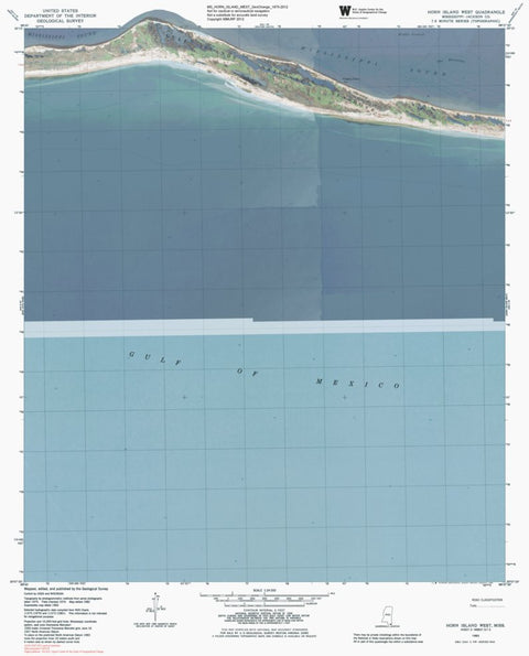 MS-HORN ISLAND WEST: GeoChange 1975-2012 Preview 1