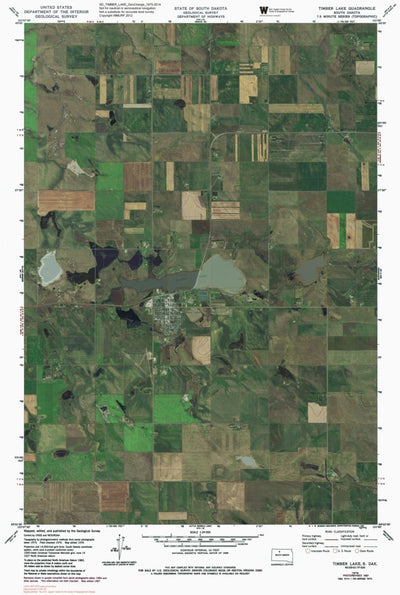 SD-TIMBER LAKE: GeoChange 1975-2014 Preview 1