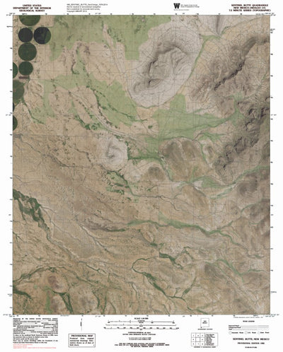 NM-SENTINEL BUTTE: GeoChange 1976-2014 Preview 1