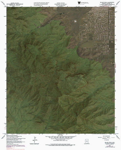 AZ-MILLER PEAK: GeoChange 1946-2015 Preview 1