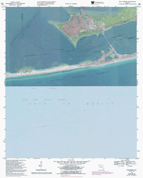 FL-GULF BREEZE: GeoChange 1965-2013 Preview 1