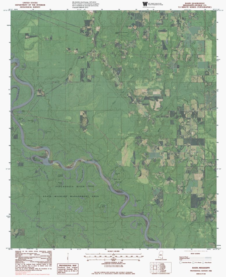 MS-BASIN: GeoChange 1975-2012 Map by Western Michigan University ...