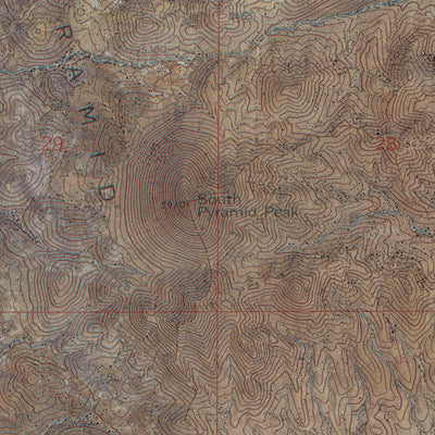 NM-SOUTH PYRAMID PEAK: GeoChange 1963-2014 Preview 3