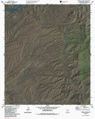 AZ-CUMERO CANYON: GeoChange 1975-2015 Preview 1