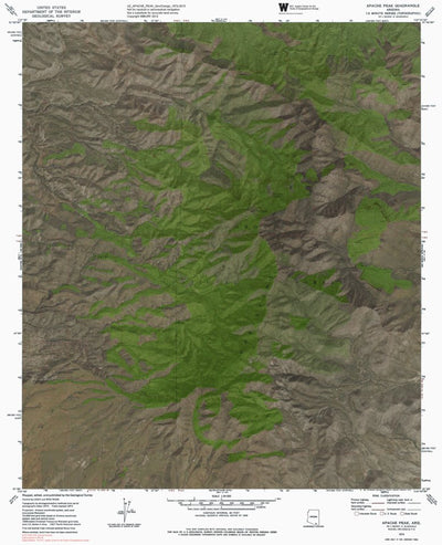 AZ-APACHE PEAK: GeoChange 1972-2015 Preview 1