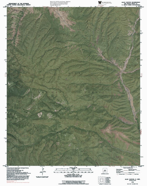 NM-ALLIE CANYON: GeoChange 1988-2014 Preview 1