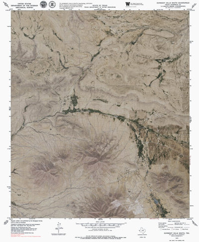 TX-GUNSIGHT HILLS SOUTH: GeoChange 1975-2014 Preview 1