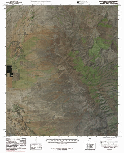 AZ-SWISSHELM MOUNTAIN: GeoChange 1979-2015 Preview 1