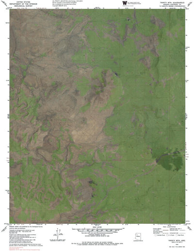 AZ-TRINITY MOUNTAIN: GeoChange 1974-2010 Preview 1