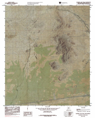 NM-SLEEPING LADY HILLS: GeoChange 1975-2014 Preview 1