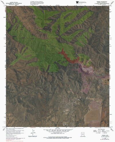 AZ-BISBEE: GeoChange 1956-2015 Preview 1