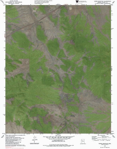 AZ-CROSS MOUNTAIN: GeoChange 1973-2010 Preview 1