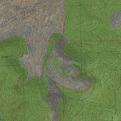 AZ-CROSS MOUNTAIN: GeoChange 1973-2010 Preview 3
