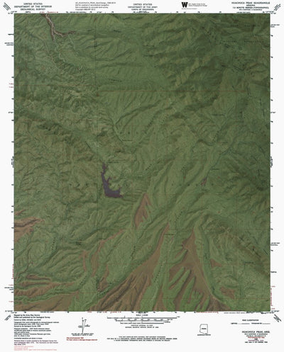 AZ-HUACHUCA PEAK: GeoChange 1946-2015 Preview 1
