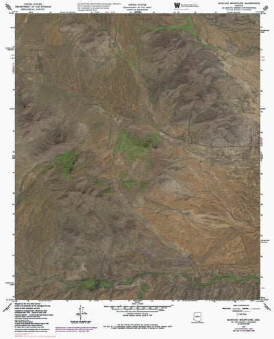 AZ-MUSTANG MOUNTAINS: GeoChange 1946-2015 Preview 1