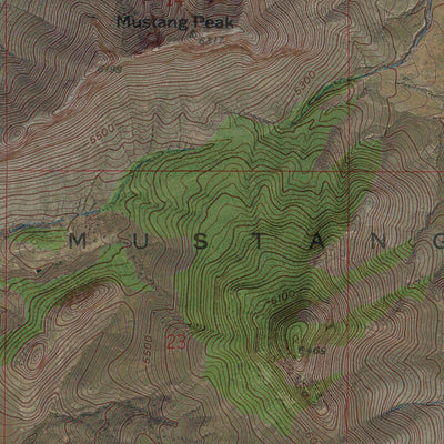 AZ-MUSTANG MOUNTAINS: GeoChange 1946-2015 Preview 3