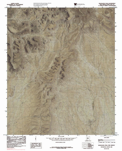 NM-MAGDALENA PEAK: GeoChange 1975-2014 Preview 1