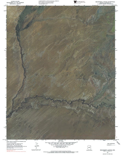 AZ-BEGASHIBITO CANYON: GeoChange 1966-2012 Preview 1