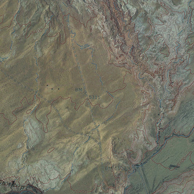 AZ-BEGASHIBITO CANYON: GeoChange 1966-2012 Preview 3