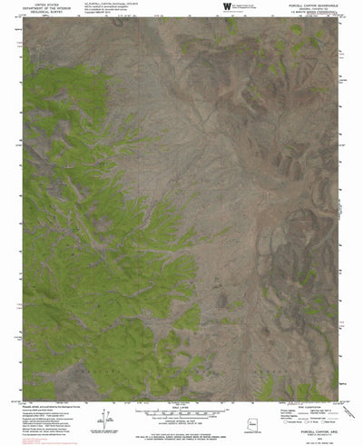 AZ-PURCELL CANYON: GeoChange 1972-2010 Preview 1