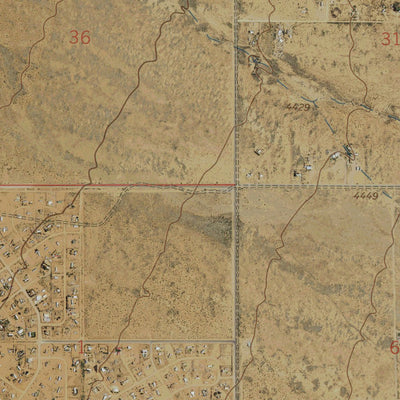 NM-ORGAN PEAK NW: GeoChange 1952-2014 Preview 2