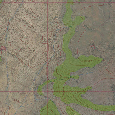 AZ-EAGLE NEST MOUNTAIN: GeoChange 1972-2010 Preview 2