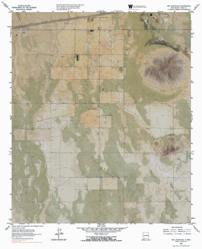 NM-RED MOUNTAIN: GeoChange 1962-2014 Preview 1