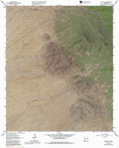 NM-GOLD HILL: GeoChange 1962-2014 Preview 1