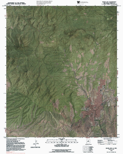 NM-SILVER CITY: GeoChange 1989-2014 Preview 1