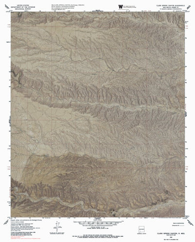 NM-CLARK SPRING CANYON: GeoChange 1958-2014 Preview 1