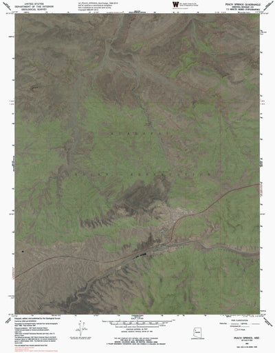 AZ-PEACH SPRINGS: GeoChange 1966-2010 Preview 1