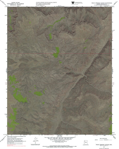 AZ-PEACH SPRINGS CANYON: GeoChange 1966-2010 Preview 1