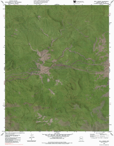 AZ-BULL SPRING: GeoChange 1973-2010 Preview 1