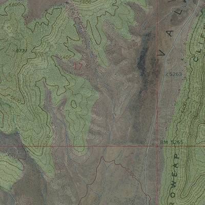 AZ-MOUNT TRUMBULL NE: GeoChange 1966-2010 Preview 2