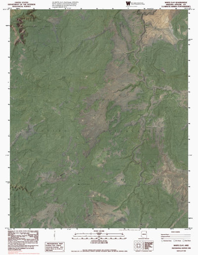 AZ-WHITE CLAY: GeoChange 1976-2010 Preview 1