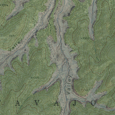 AZ-TAH CHEE WASH: GeoChange 1967-2010 Preview 3
