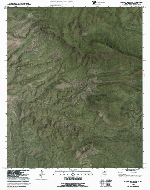 NM-READING MOUNTAIN: GeoChange 1989-2014 Preview 1