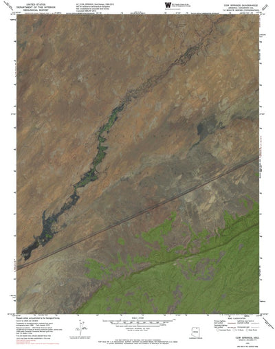 AZ-COW SPRINGS: GeoChange 1968-2012 Preview 1