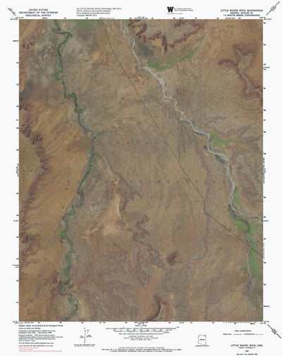AZ-LITTLE ROUND ROCK: GeoChange 1967-2010 Preview 1