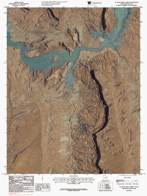 UT-NO MANS MESA NORTH: GeoChange 1981-2011 Preview 1