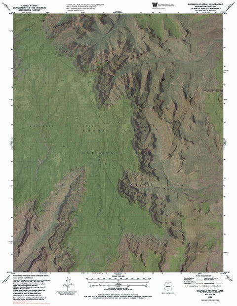 AZ-WALHALLA PLATEAU: GeoChange 1982-2010 Preview 1