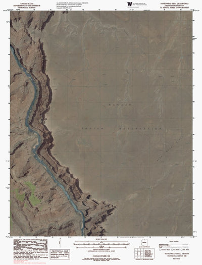 AZ-NANKOWEAP MESA: GeoChange 1982-2010 Preview 1