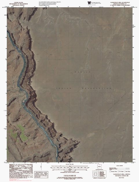 AZ-NANKOWEAP MESA: GeoChange 1982-2010 Preview 1
