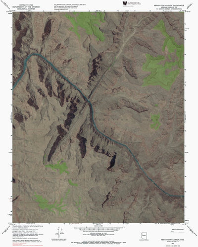 AZ-SEPARATION CANYON: GeoChange 1966-2010 Preview 1