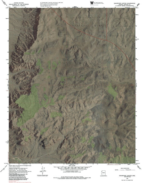 AZ-GRAPEVINE CANYON: GeoChange 1967-2010 Preview 1