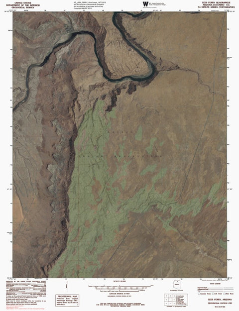 AZ-LEES FERRY: GeoChange 1977-2010 Preview 1