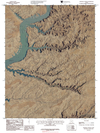 UT-KNOWLES CANYON: GeoChange 1981-2011 Preview 1