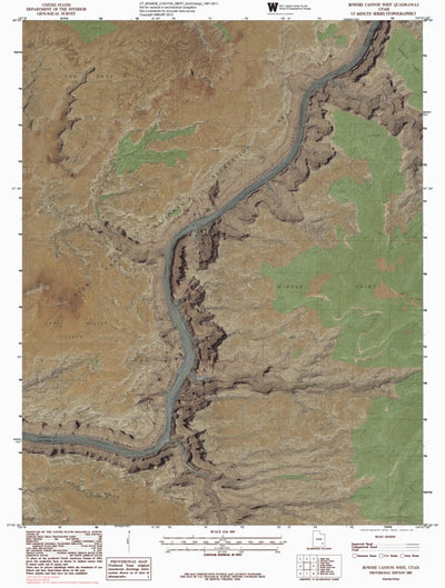 UT-BOWDIE CANYON WEST: GeoChange 1981-2011 Preview 1