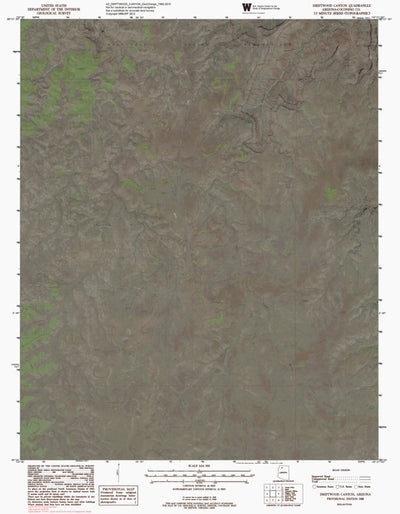 AZ-DRIFTWOOD CANYON: GeoChange 1982-2010 Preview 1