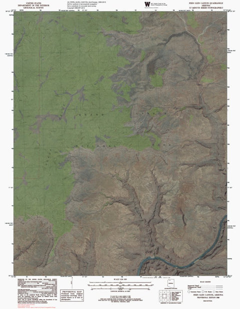 AZ-FERN GLEN CANYON: GeoChange 1982-2010 Preview 1